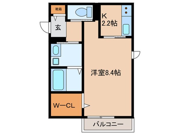 アンビエンテの物件間取画像